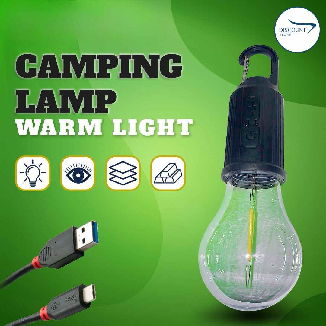 LED Camping Rechargeable Bulb  (IMPORTED)