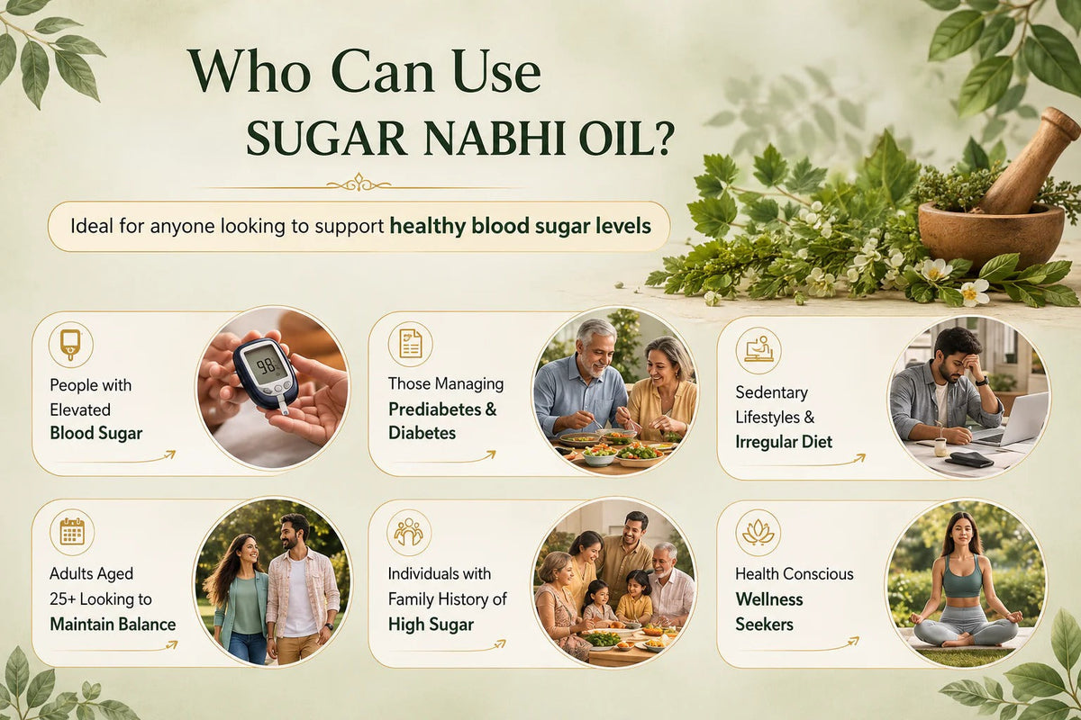 Sugar Control Nabhi Oil
