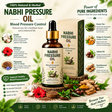 Pressure Nabhi Oil (Blood Pressure Control)